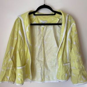 Chico’s yellow jacket
